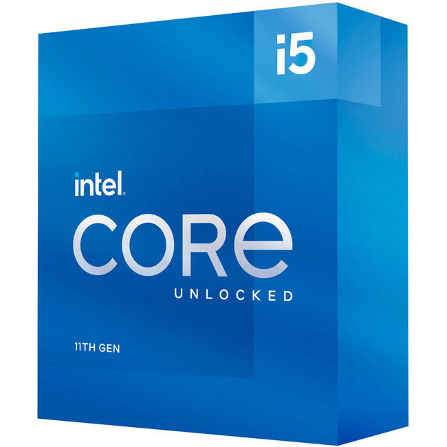 Processeur Intel Core i5-11600KF - 3.8GHz/12Mo/LGA1200/Ss Vent./BOX