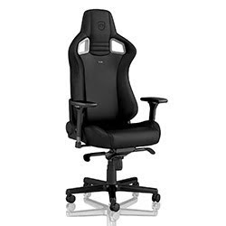 NobleChairs EPIC Black Edition - Noir/Simili Cuir/4D