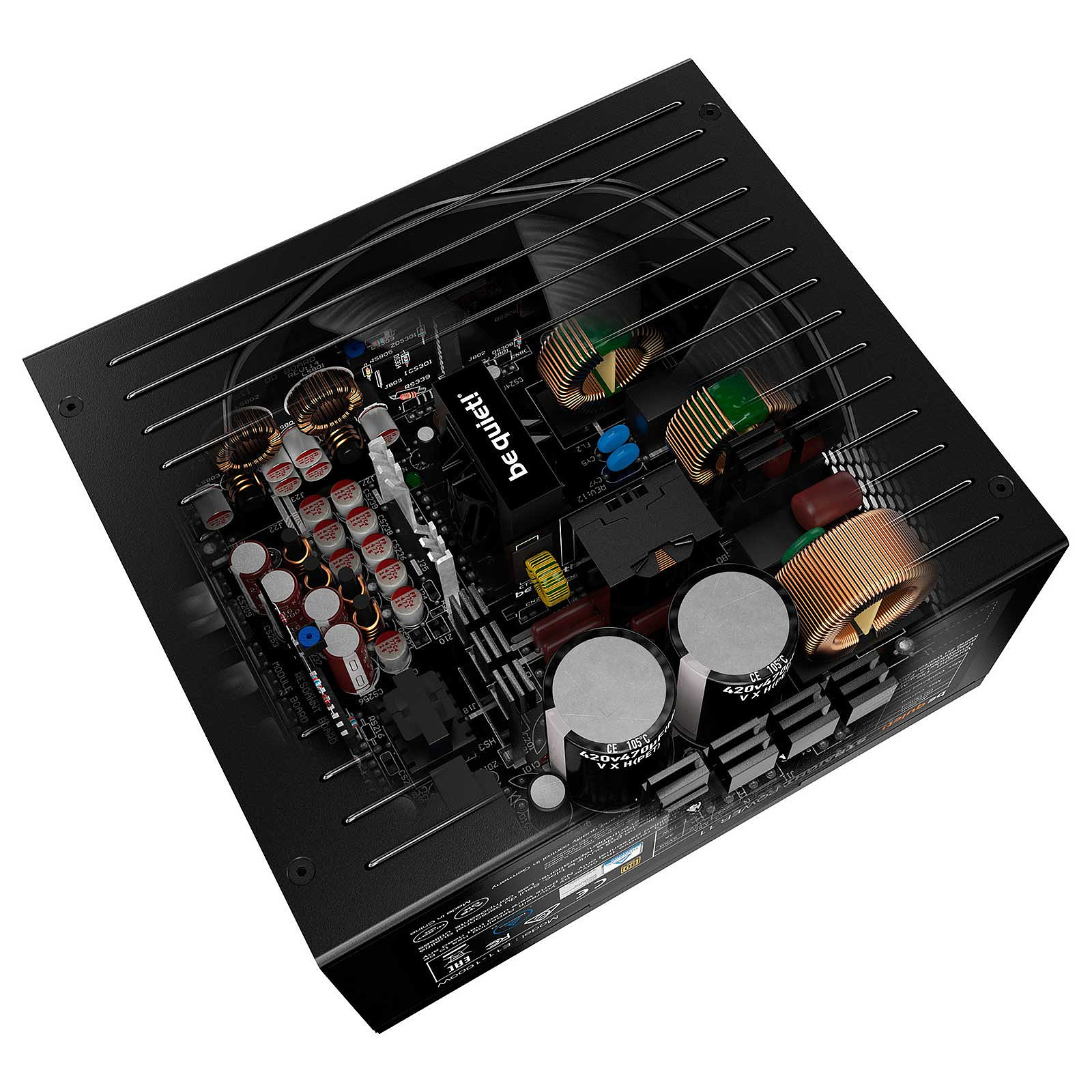 be quiet! Straight Power 12 80+ PLAT (1500W) - Alimentation - 3