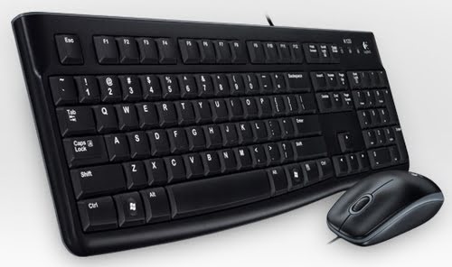 Logitech Classic Desktop MK120 - Pack Clavier/Souris - Cybertek.fr - 0