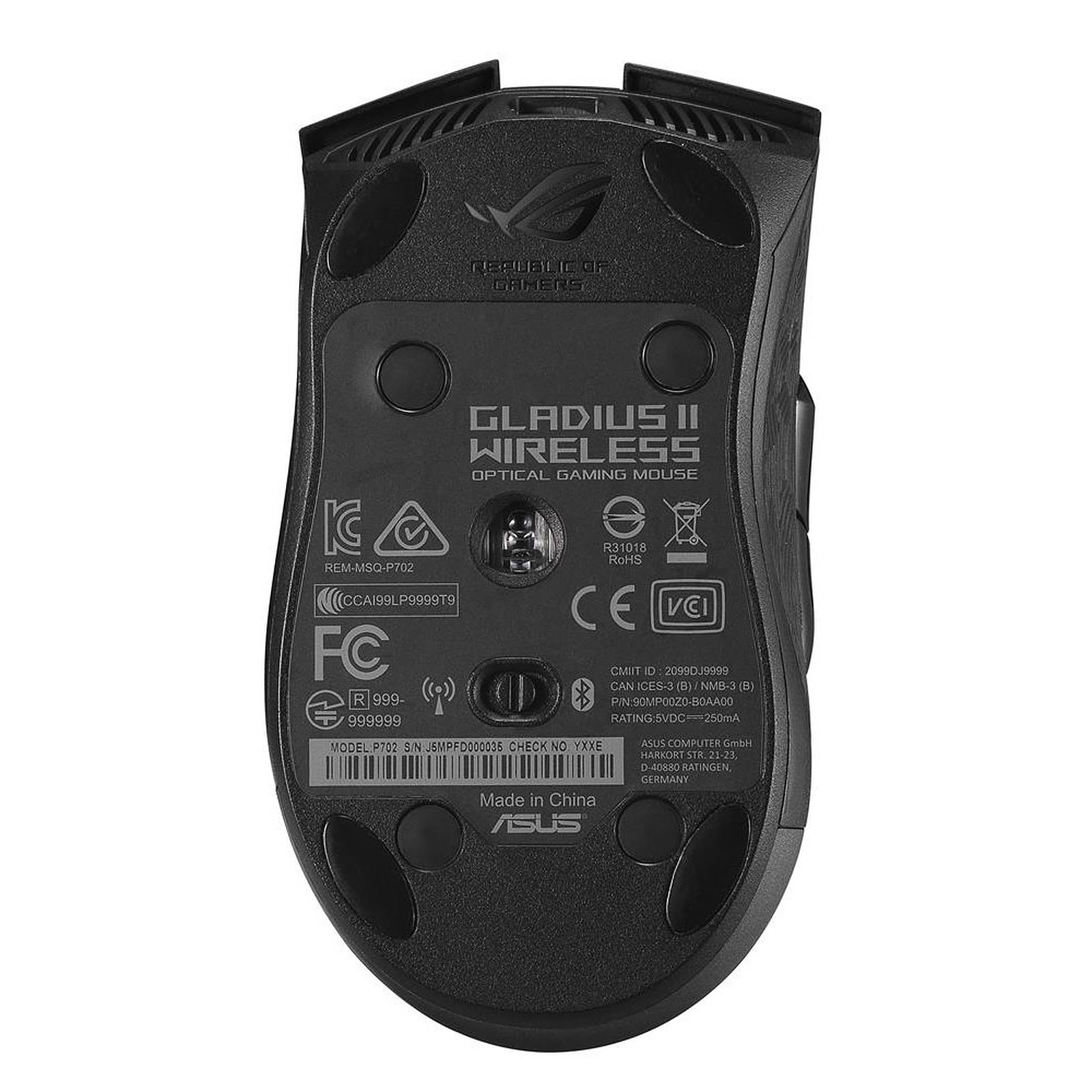Asus ROG GLADIUS II Wireless - Souris PC Asus - Cybertek.fr - 1