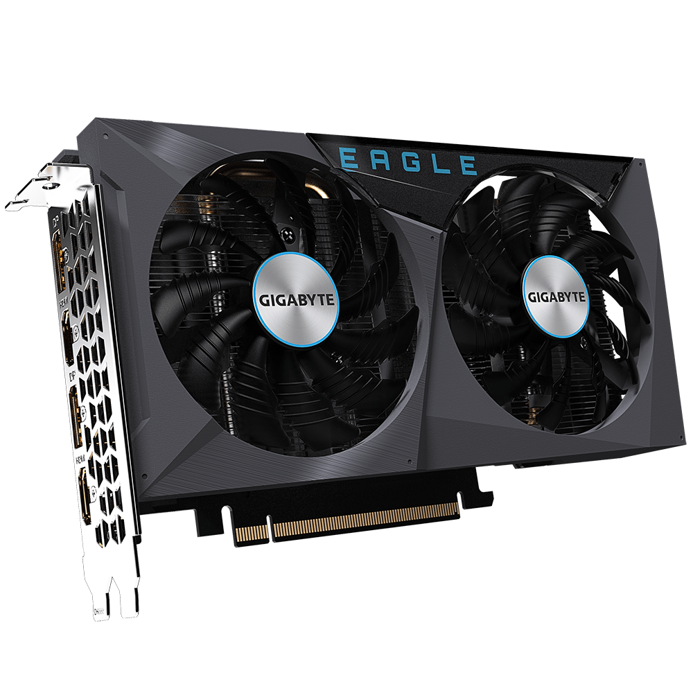 Gigabyte RTX 3050 EAGLE 8G  - Carte graphique Gigabyte - 1