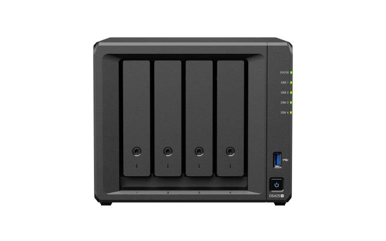 Synology DS425+ - 4 baies avec 4 disques de 4To SATA III - Serveur NAS - 2