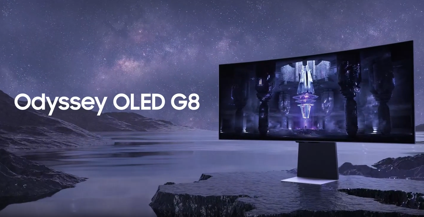 image produit Samsung ODYSSEY G8 OLED-Seconde Vie-Etat Satisfaisant Cybertek