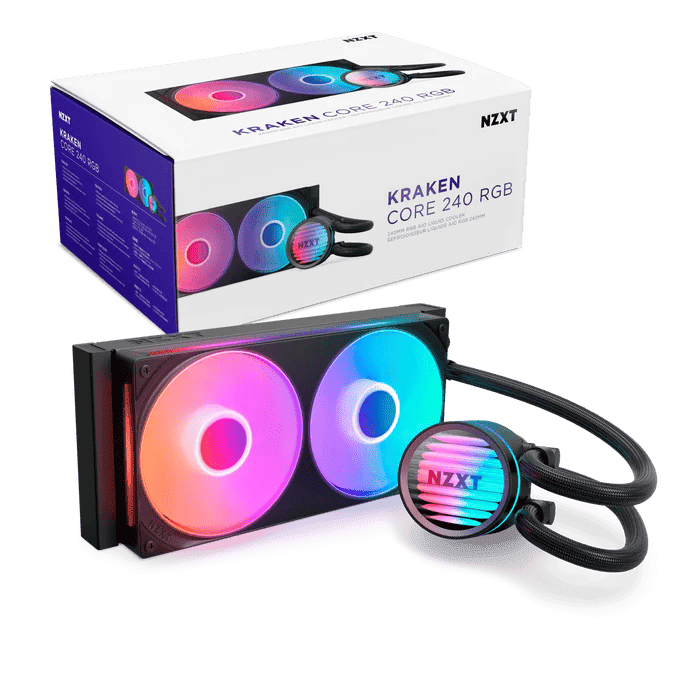NZXT Kraken Core 240 RGB - 240mm - Noir - Watercooling NZXT - 4