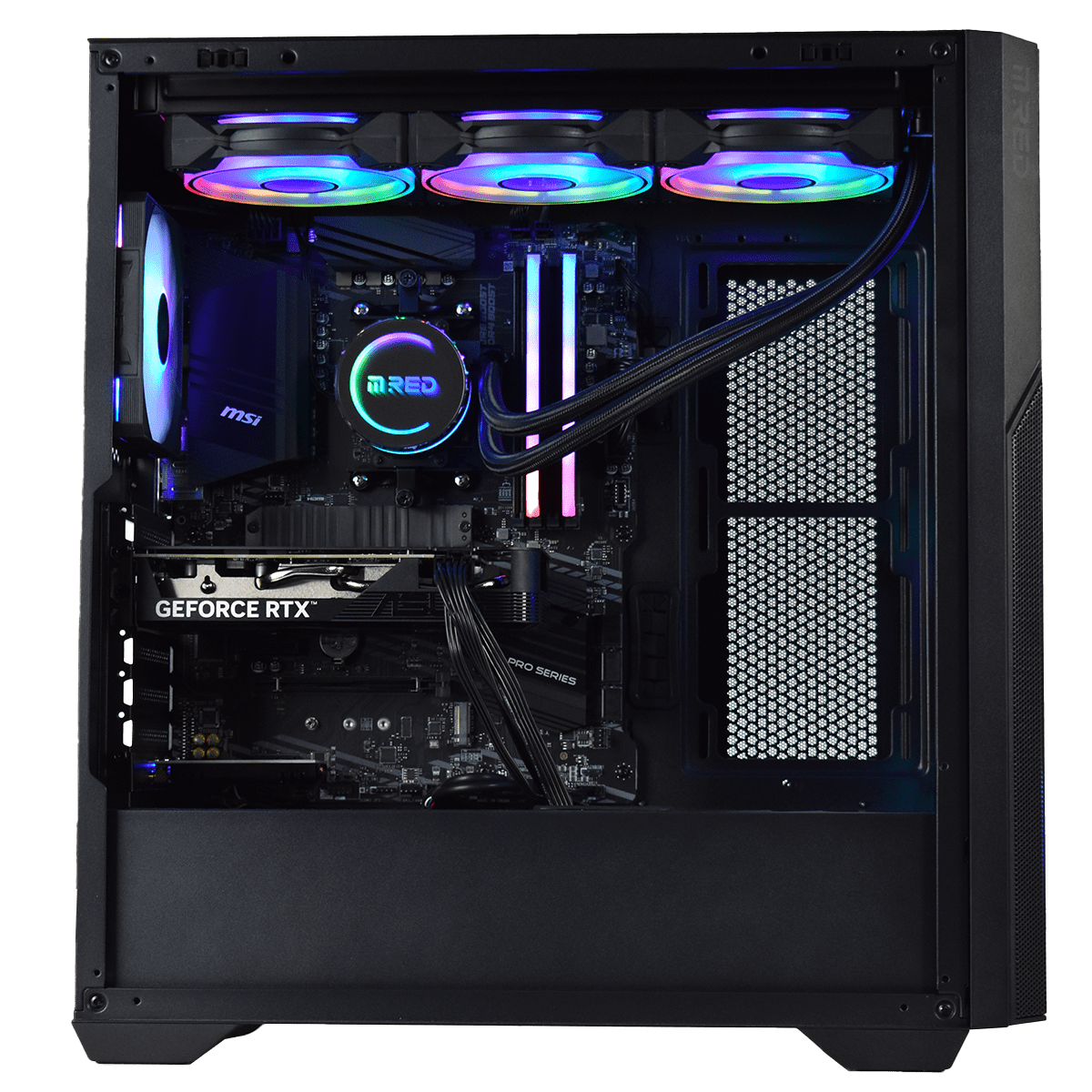 Cybertek LightningX V2 - R7-5700X/4060Ti/32Go/1To (PCG-10602213) - Achat / Vente PC Fixe sur Cybertek.fr - 1