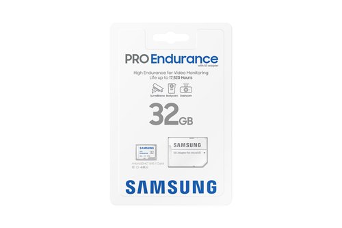 Samsung PRO Endurance - Micro SDHC 32Go V30 - Carte mémoire - 7