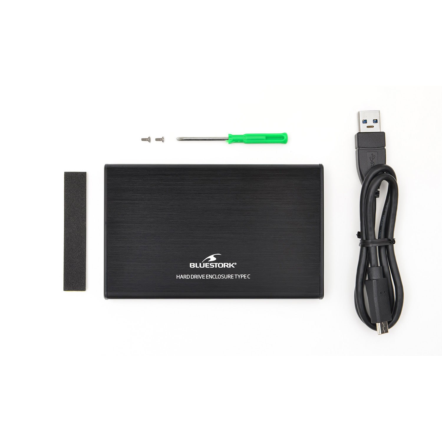 Bluestork USB3.1 Gen 2 Type C pour DD 2.5" - Boîtier externe - 2