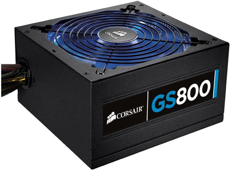Corsair ATX 800 Watts Gaming Series GS800 80+ (CMPSU-800GEU) - Achat / Vente Alimentation sur Cybertek.fr - 0