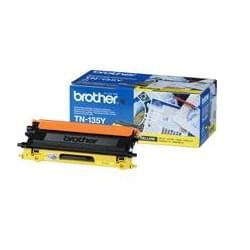 Toner TN135Y Haute capacité 4000p Jaune pour imprimante Laser Brother - 0