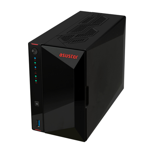 Asustor AS5402T - 2 baies avec 2 disques de 6To IronWolf - Serveur NAS - 1