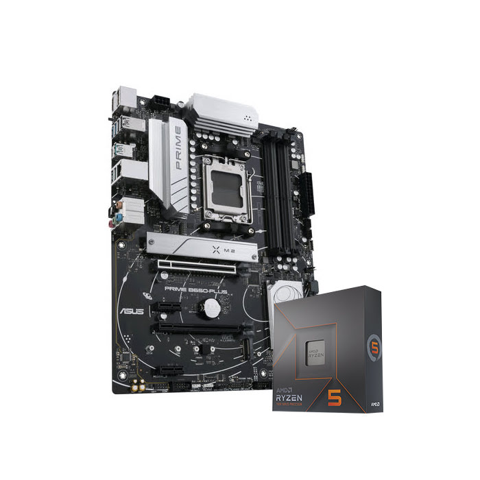 Bundle Asus PRIME B650-PLUS + R5 7600X - Cybertek.fr - 0