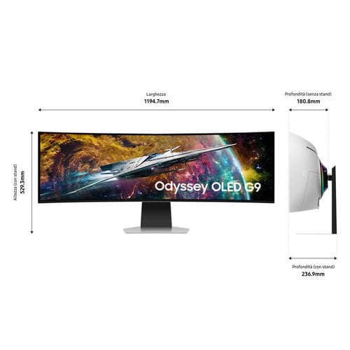 Samsung 49 pouces  LS49CG950SUXEN - Ecran PC Samsung - Cybertek.fr - 2