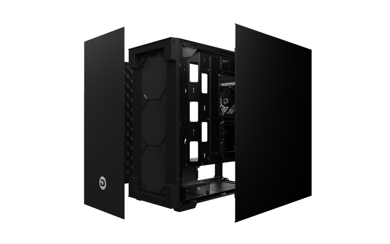 D by M.RED Silent Force Noir - Boîtier PC D by M.RED - Cybertek.fr - 5