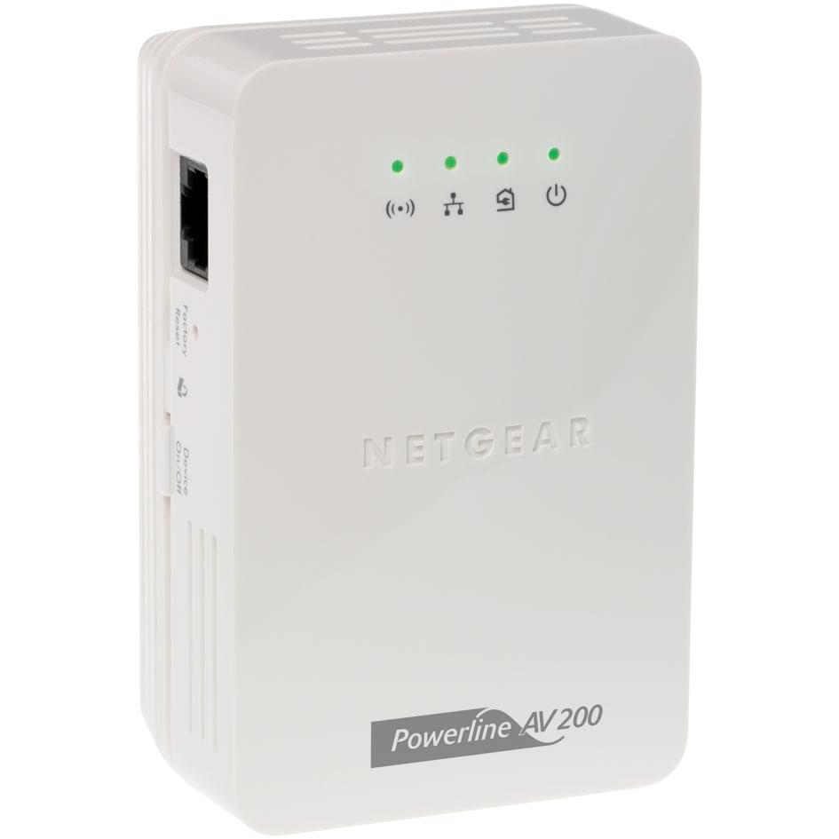 Netgear XAVN2001 AV 200 Wireless-N Extender (200Mb) - WiFi - Adaptateur CPL - 0