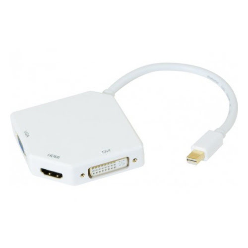 Connectique PC Cybertek Adaptateur Mini DP 1.1 vers VGA/DVI/HDMI