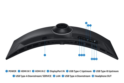 Samsung 49 pouces  LS49F950UAUXEN - Ecran PC Samsung - Cybertek.fr - 5