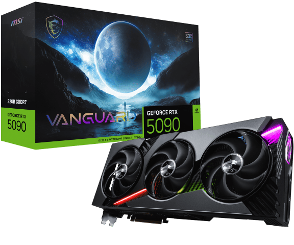 MSI GeForce RTX 5090 32G VANGUARD SOC  - Carte graphique MSI - 0