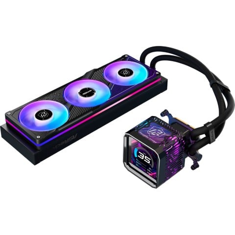 ASRock PHANTOM GAMING 360 LCD - 360mm - Noir - Watercooling - 1