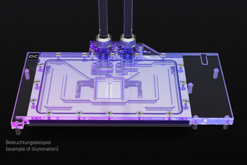 Alphacool Eisblock Aurora Acryl RTX4080 SuprimX with BackP - Watercooling - 1