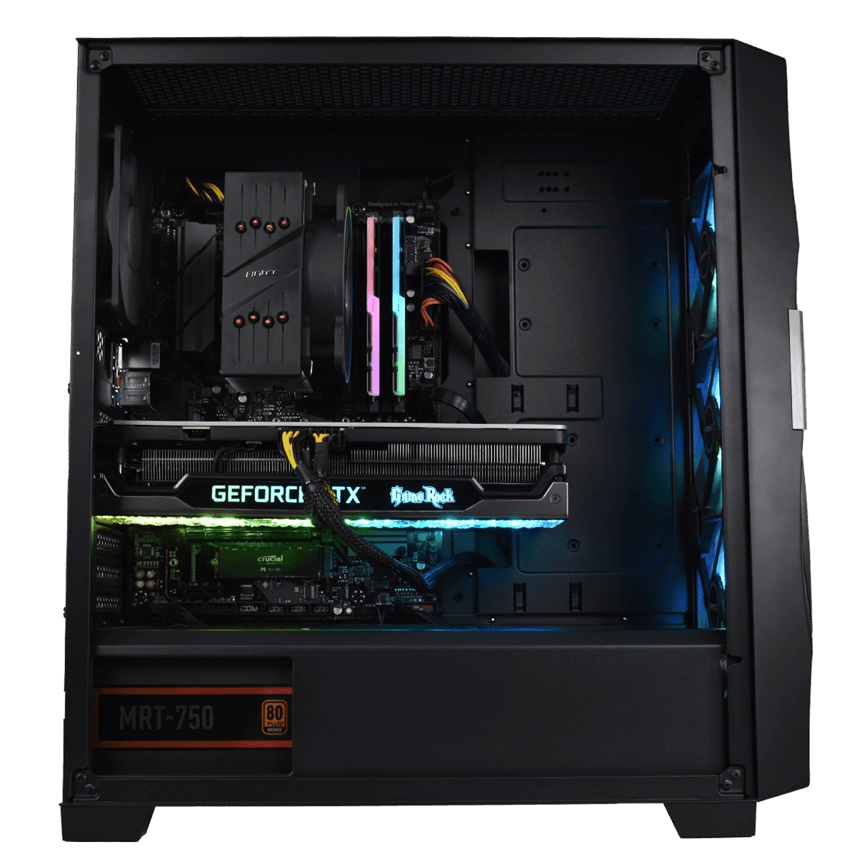 Cybertek PC GAMER  BLACKBIRD - i5 10500/16Go/500Go/2To/3070  - Achat / Vente Bons plans PC sur Cybertek.fr - 1