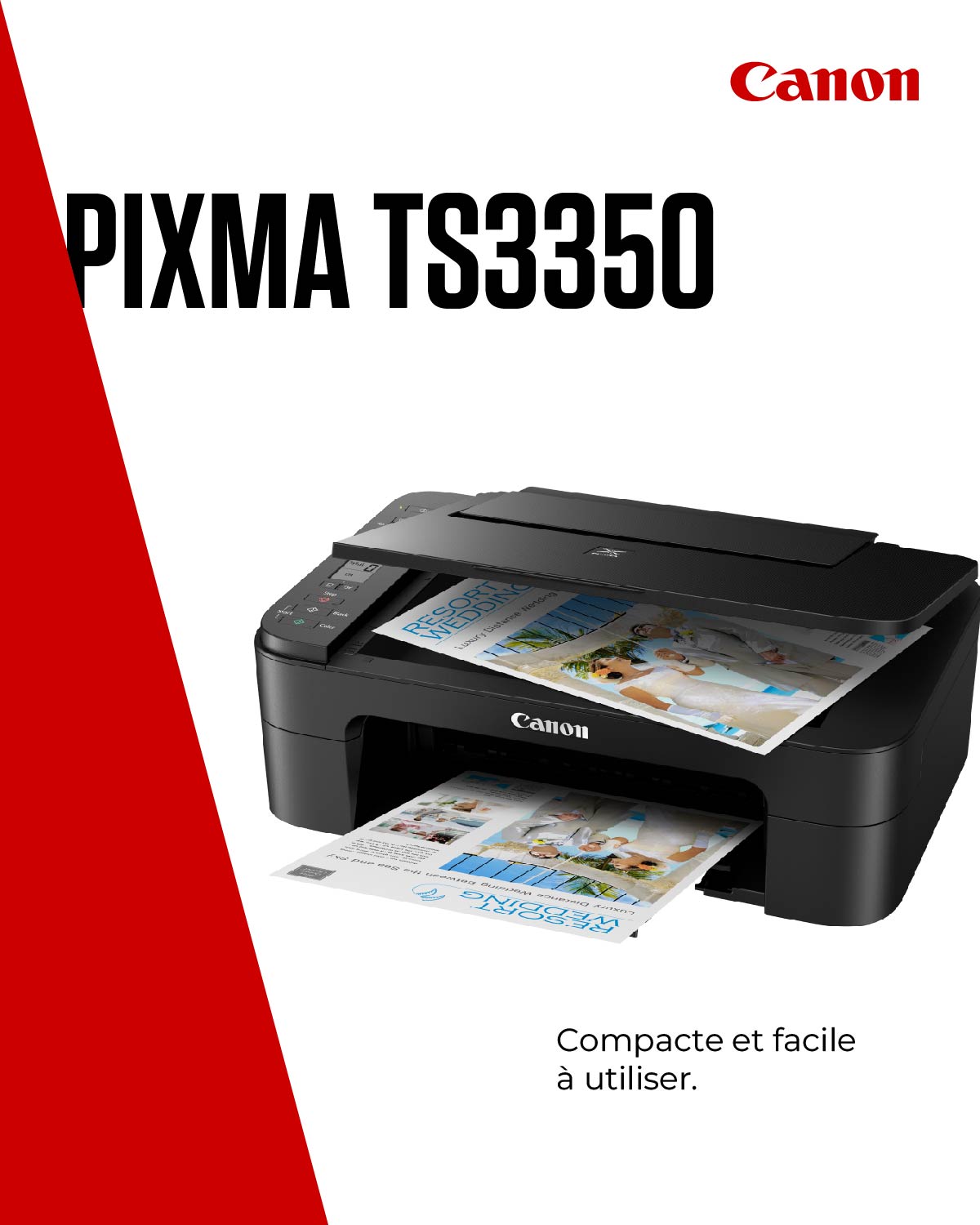Imprimante multifonction Canon PIXMA TS3350 Cybertek