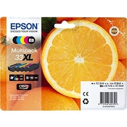 Epson Multipack Cartouche 33XL - C13T33574010