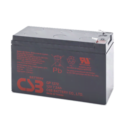 Infosec Batterie de Remplacement 12v 7,2Ah - 61902