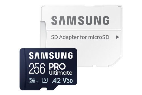 Samsung PRO Ultimate - Micro SD 256Go V30 - Carte mémoire Samsung - 3