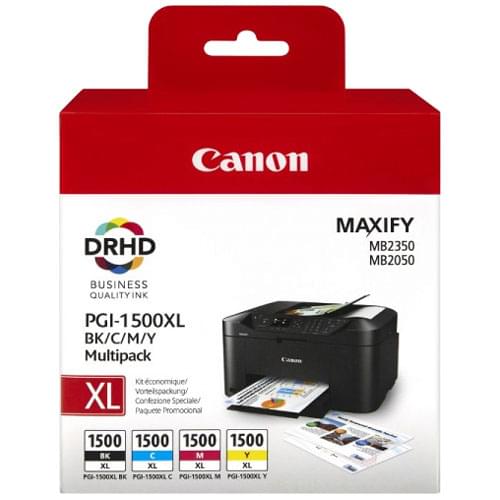 Imprimante multifonction Canon MAXIFY MB2150 + Pack cartouches PGI-1500XL - 4