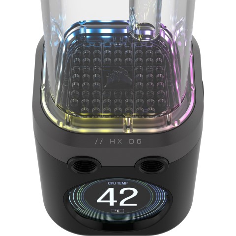 Corsair iCUE LINK XD6 RGB ELITE LCD - Watercooling Corsair - 8
