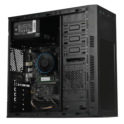 Cybertek FamilyStation I3 V2 - I3-12100/8Go/500Go/W11 (PCG-10602712) - Achat / Vente PC Fixe sur Cybertek.fr - 1