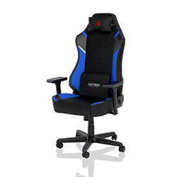 image produit Nitro Concepts X1000 Galactic Blue - Bleu/Noir/Tissu/3D Cybertek