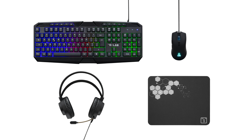 The G-LAB Combo Natrium - Pack Clavier/Souris - Cybertek.fr - 1