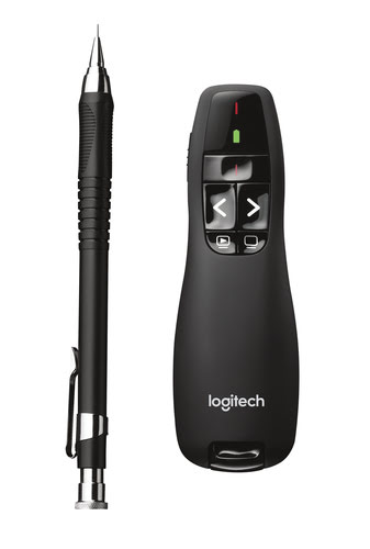 Logitech Télécommande de présentation 2.4Ghz radio - R400 (910-001356) - Achat / Vente Vidéoconférence sur Cybertek.fr - 1