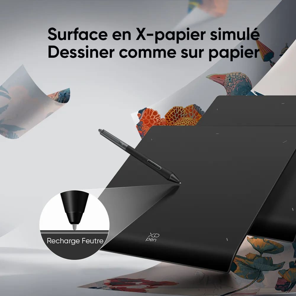 XPPEN Deco Pro MW Gen 2 5080LPI/9"/Noir - Tablette graphique - 4