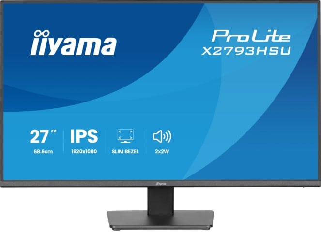 Iiyama 27 pouces  X2793HSU-B1 - Ecran PC Iiyama - Cybertek.fr - 1