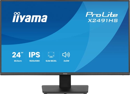 Iiyama 24 pouces  X2491HS-B1 - Ecran PC Iiyama - Cybertek.fr - 1