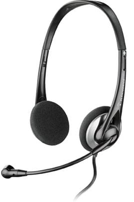 Plantronics Audio 326 Stereo Noir - Micro-casque - Cybertek.fr - 0