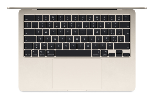 Apple Macbook Air MW103FN/A - M4 13" 16Go 512Go Lumière stellaire (MW103FN/A) - Achat / Vente MacBook sur Cybertek.fr - 1