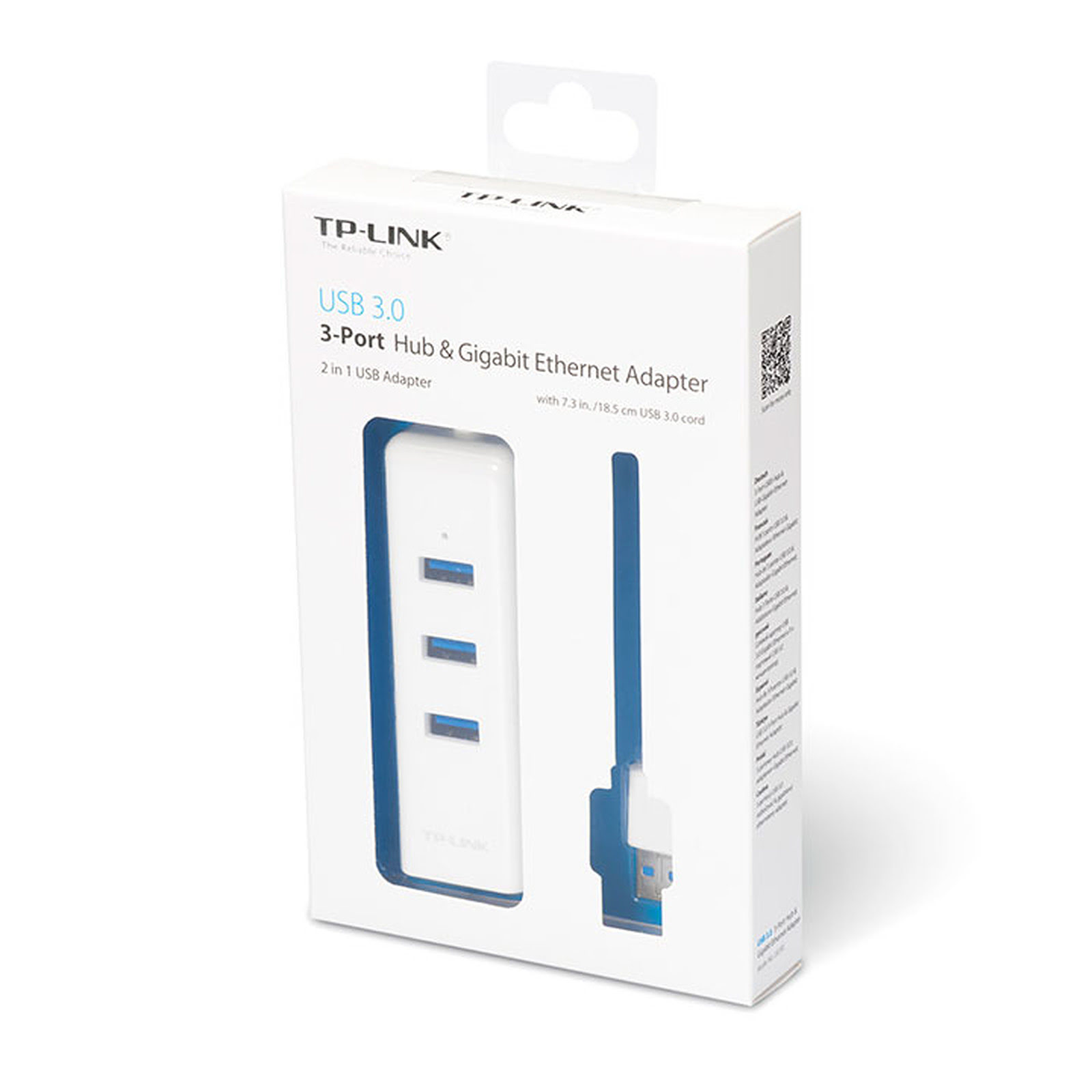 Adaptateur réseau RJ45 gigabit Ethernet/USB3.0  - 1