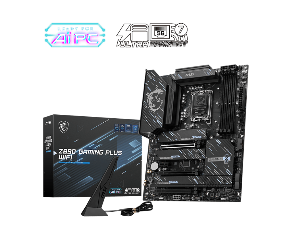 MSI Z890 GAMING PLUS WIFI ATX  - Carte mère MSI - Cybertek.fr - 0