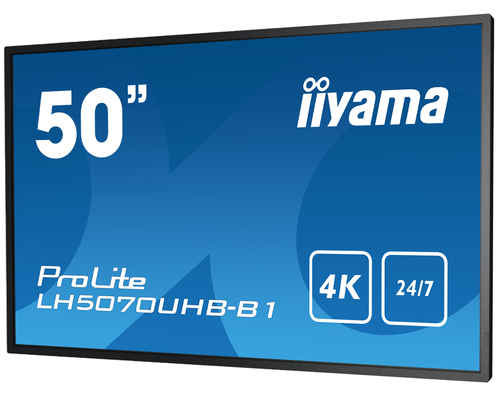 Iiyama LH5070UHB-B1 (LH5070UHB-B1) - Achat / Vente Affichage dynamique sur Cybertek.fr - 6