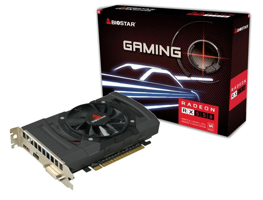 Biostar RX550-4GB  - Carte graphique Biostar - Cybertek.fr - 0