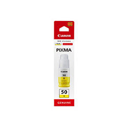 image produit Canon Bouteille d'encre Jaune GI-50 Y - 3405C001 Cybertek