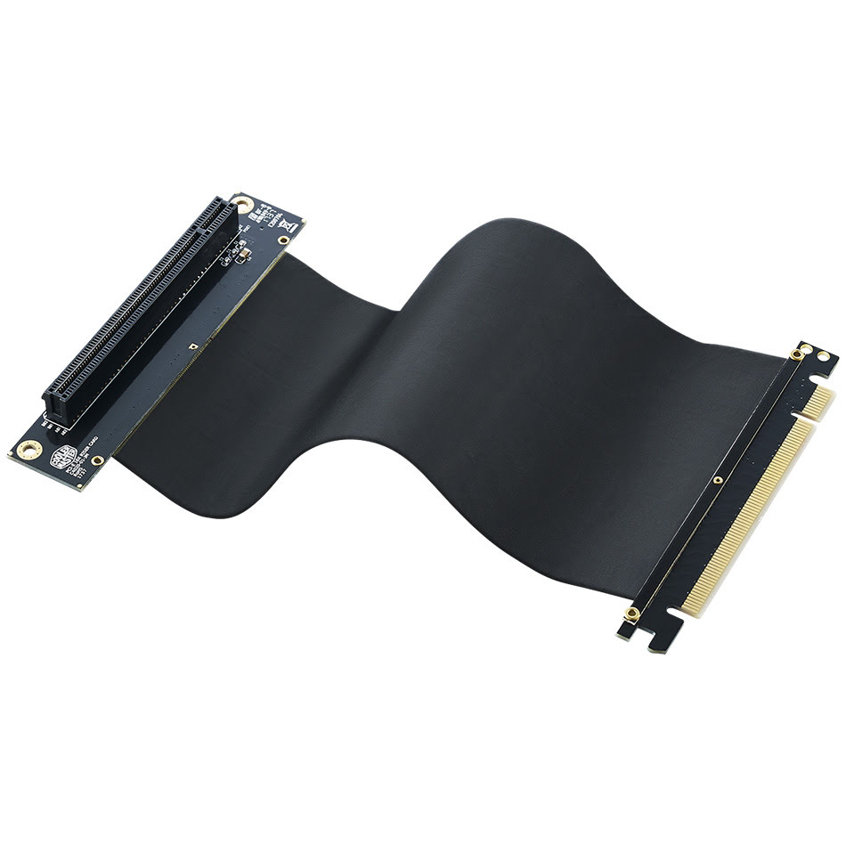 Cooler Master PCI-E 3.0 16X Riser Cable 20cm  (MCA-U000C-KRC200) - Achat / Vente Accessoire carte graphique sur Cybertek.fr - 0