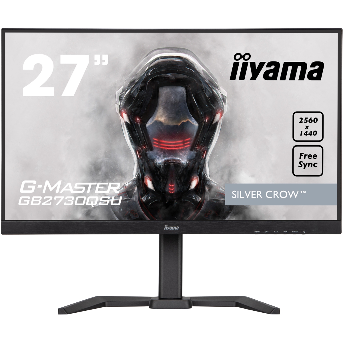 Iiyama 27"  GB2730QSU-B5 - Ecran PC Iiyama - Cybertek.fr - 0