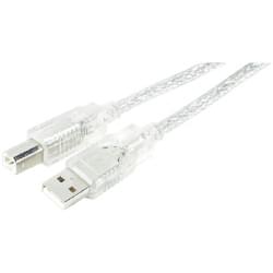 image produit   Cable USB 2.0 AB M/M Cybertek