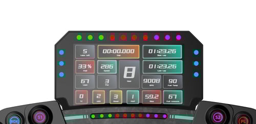 Moza Racing CM2 HD Racing Dash (RS072) - Achat / Vente Accessoires Simracing sur Cybertek.fr - 1