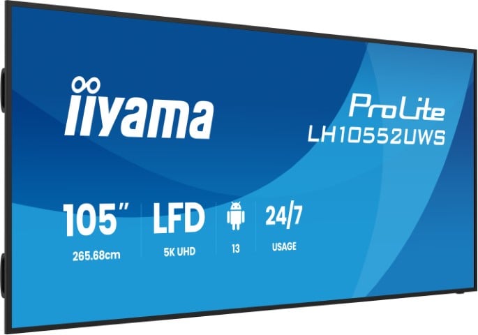Iiyama 105 pouces  LH10552UWS-B1AG - Ecran PC Iiyama - Cybertek.fr - 4